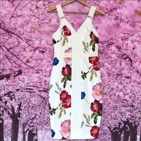 ❌SOLD ❌Ted Baker AMYLIA Berry Sundae BodyCon - Picture 8 of 12